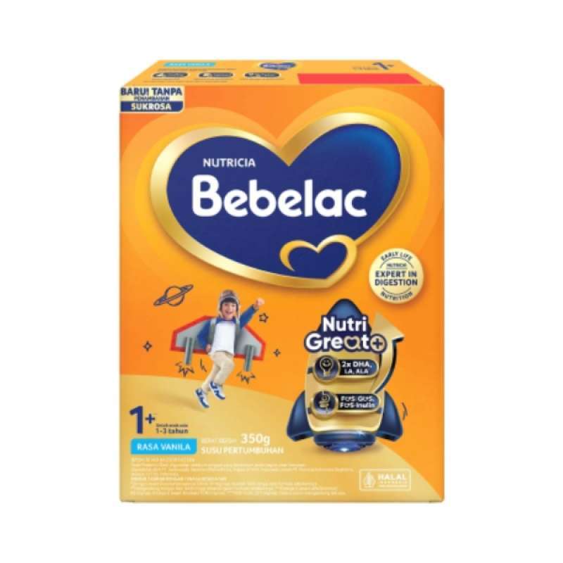 Bebelac 1+ 1-3 Tahun Vanila 350GR
