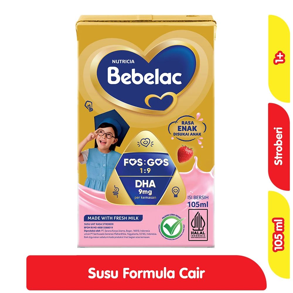 Bebelac UHT Stroberi 105ML