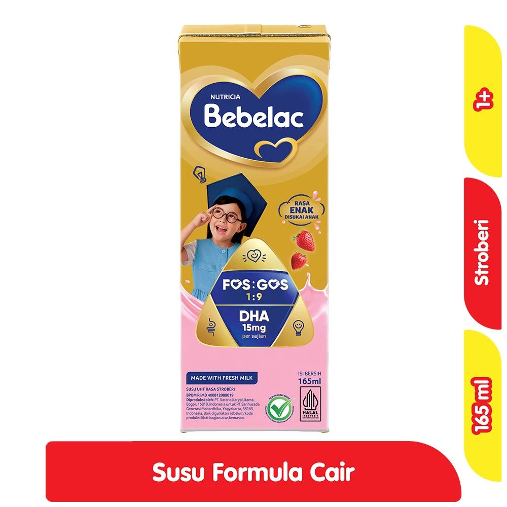 Bebelac UHT Stroberi 165ML
