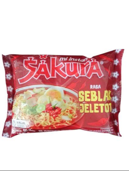 Sakura Mie Seblak Jeletot 60GR