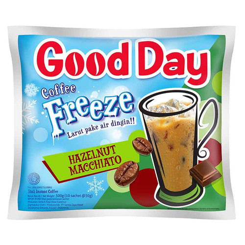 Good Day Freeze Hazelnut Macchiato 30GR