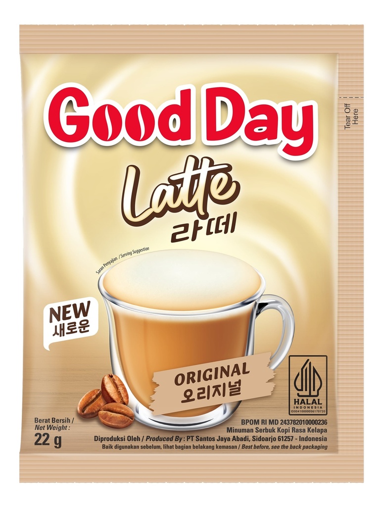 Good Day Latte Butterscotch 22GR