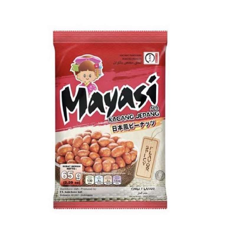 Mayasi Kacang Panggang Pedas 65GR