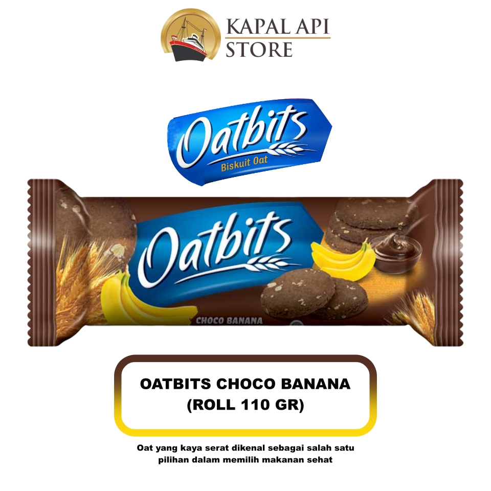 Oatbits Biskuit Choco Banana 110GR