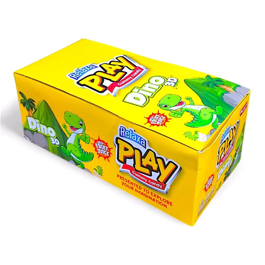 Relaxa Play Gummy Candy Dino 3D 12x12GR