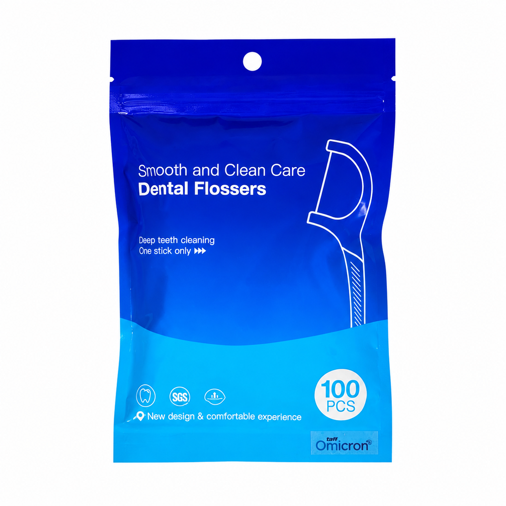 Taff0Micron Dental Floss Benang Gigi Pembersih Plak TF-100