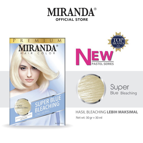 Miranda Hair Color MC-21 Super Blue Bleaching 60GR