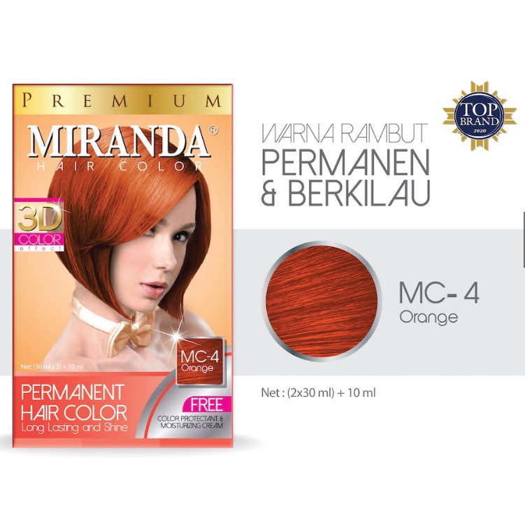 Miranda Hair Color MC-4 Orange 40ML