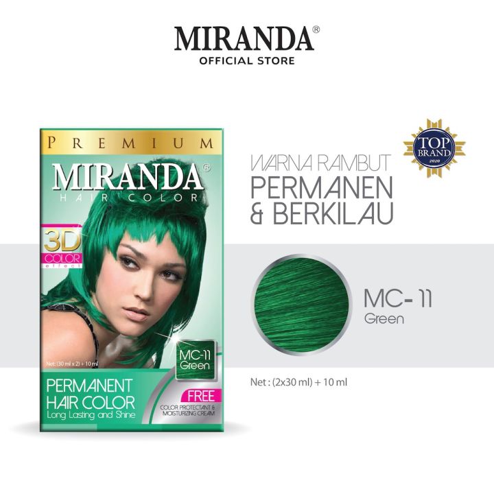 Miranda Hair Color MC-11 Green 40ML