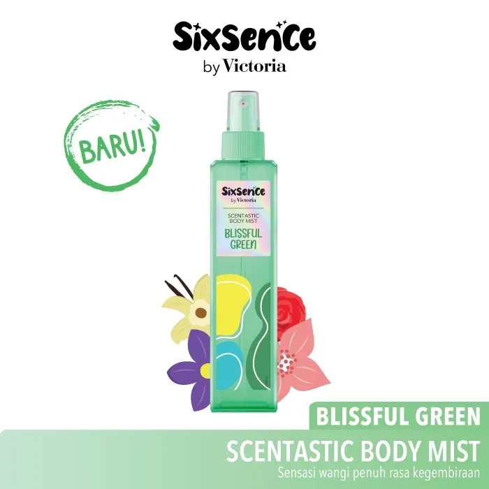 SixSence By Victoria Body Mist Blissful Green 100ML