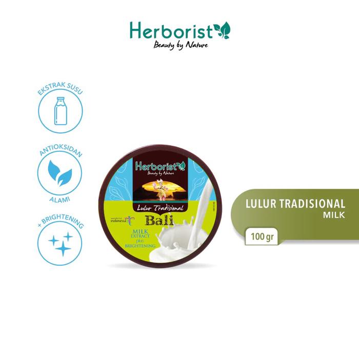 Herborist Lulur Tradisional Bali Milk 100GR