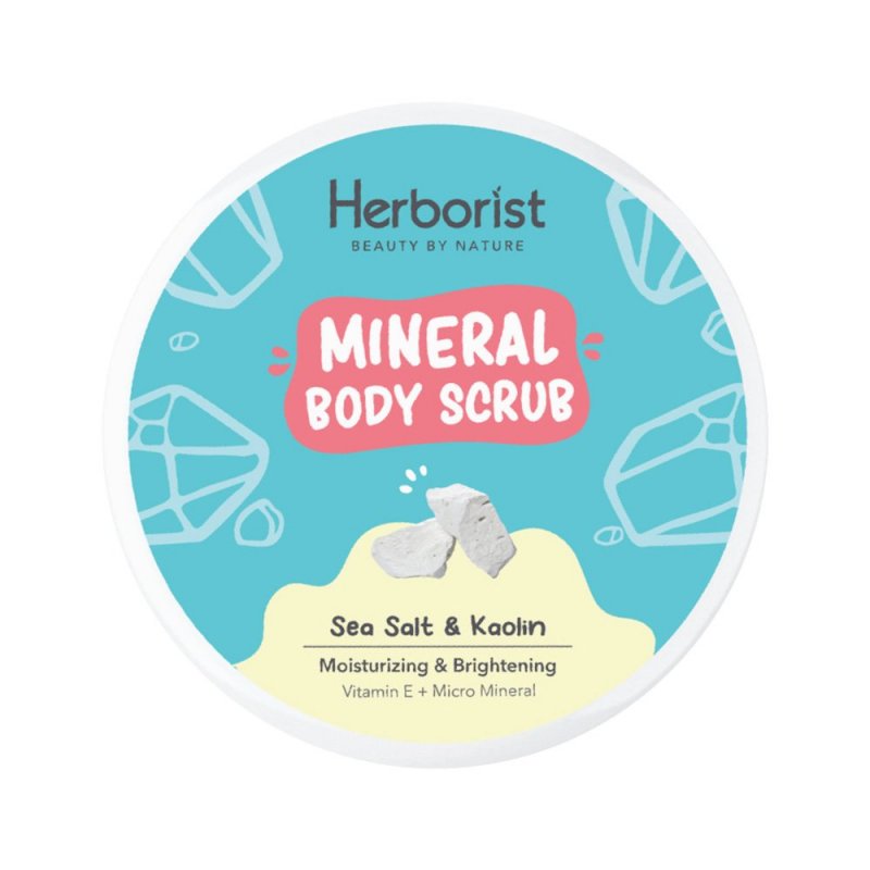 Herborist Mineral Body Scrub Sea Salt&Kaolin 100GR