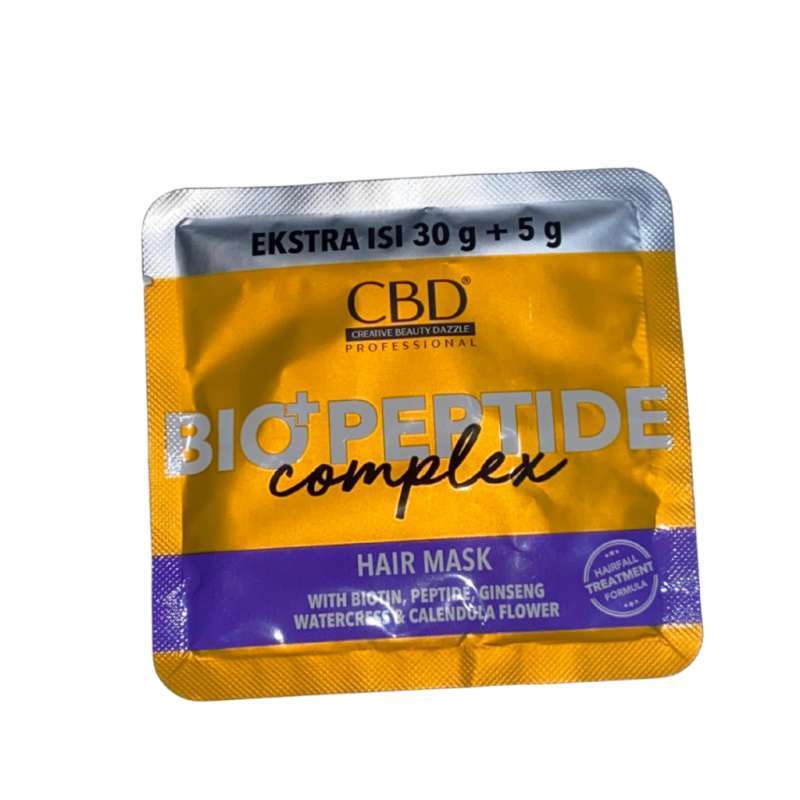 CBD Bio+Peptide Complex Hair Mask 35GR