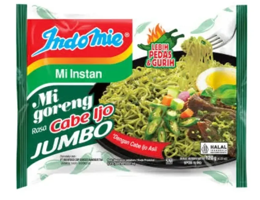 Indomie Mie Goreng Cabe Ijo Jumbo 120GR
