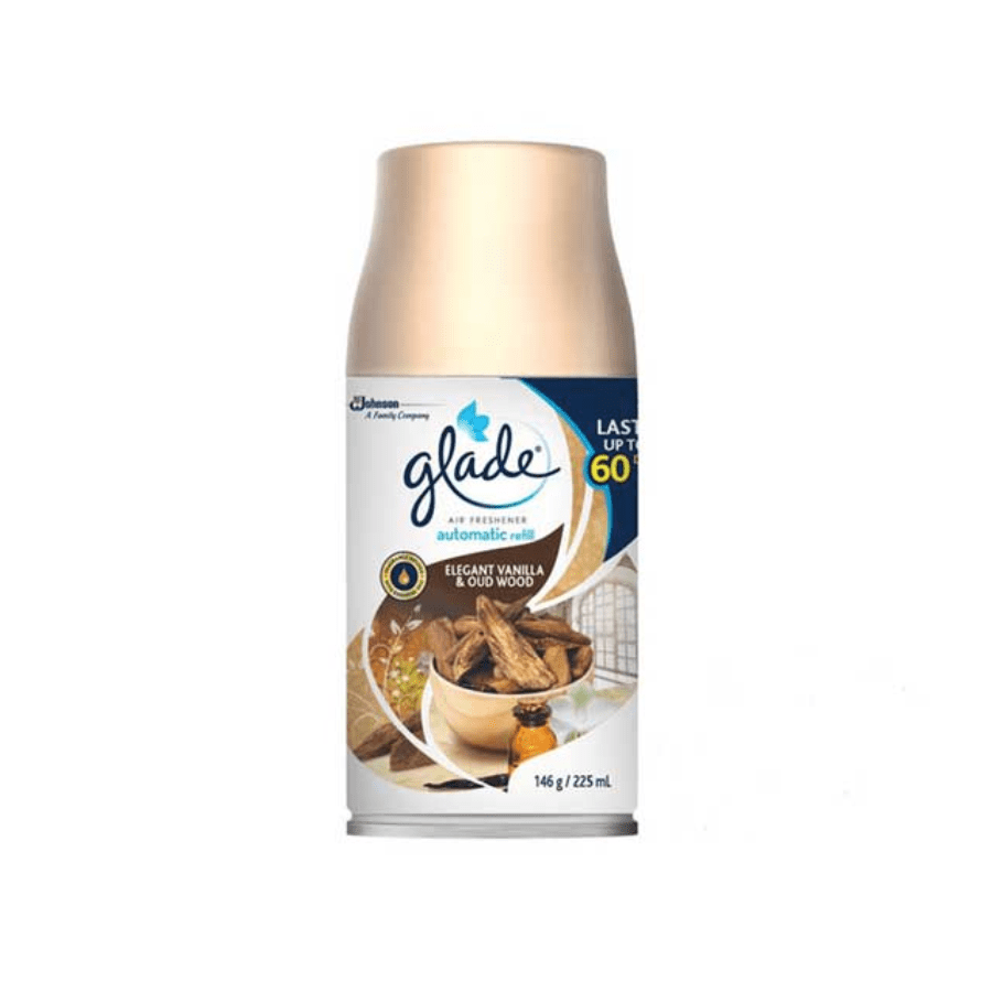 Glade Automatic Refill Elegant Vanilla & Oud Wood 225ML