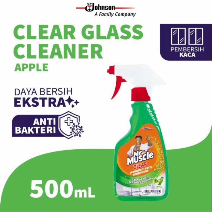 Mr Muscle Pembersih Kaca Serba Guna Apple Btl 500ML