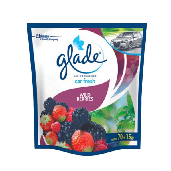 Glade Car Fresh Wild Berries 70GR