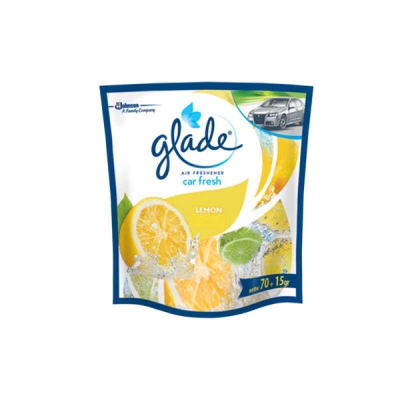 Glade Car Fresh Lemon 70GR