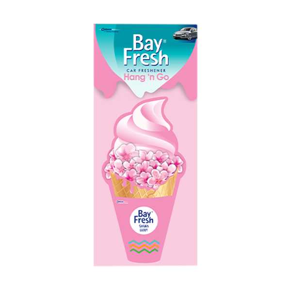 Bayfresh Car Freshener Hang 'N Go Sakura Bloom
