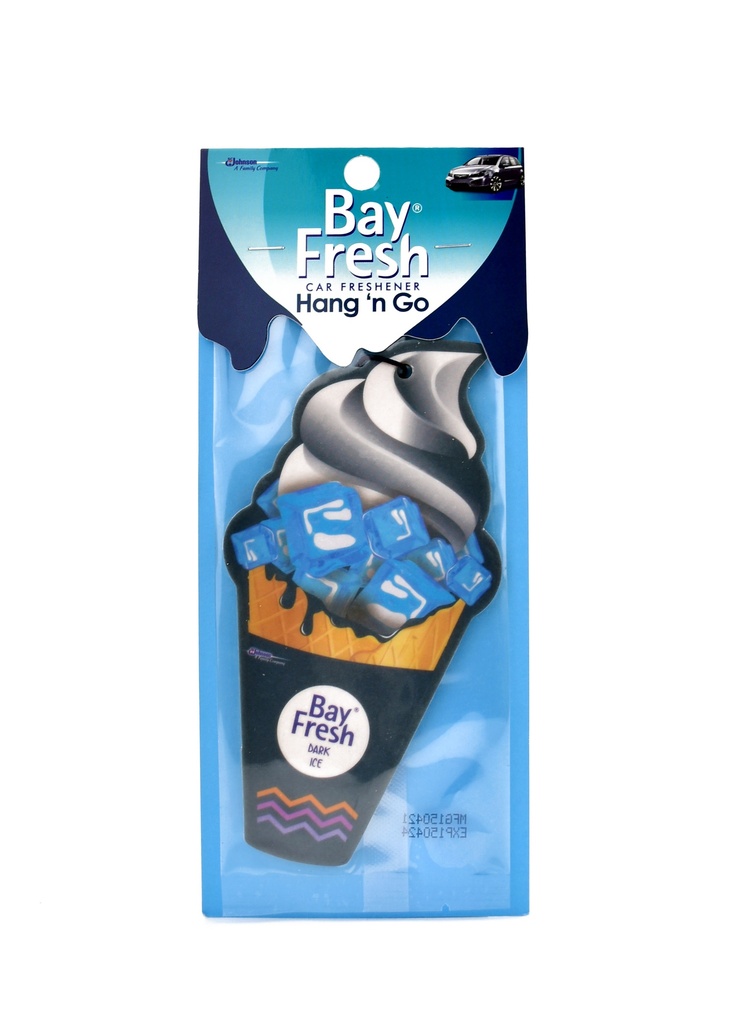 Bayfresh Car Freshener Hang 'N Go Dark Ice