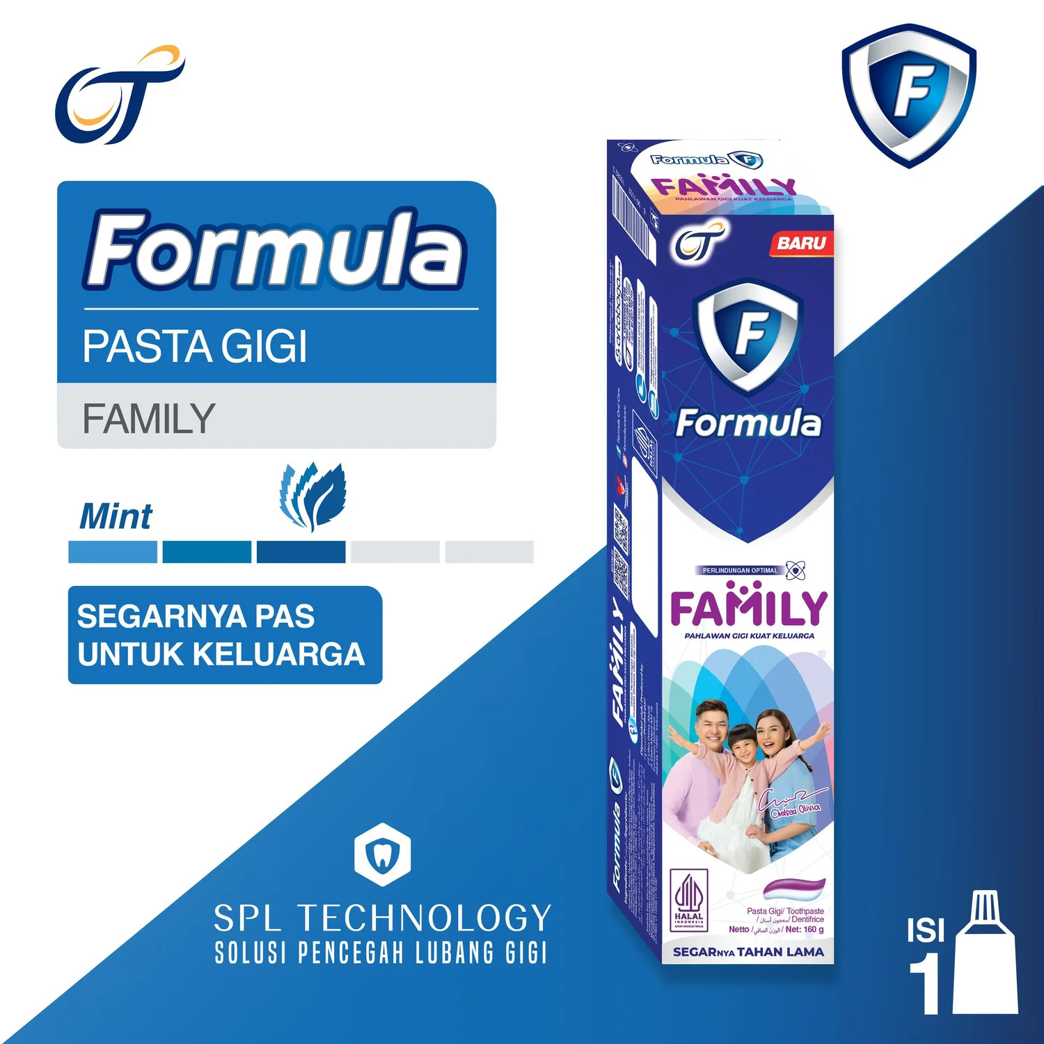 Formula Pasta Gigi Family 160GR