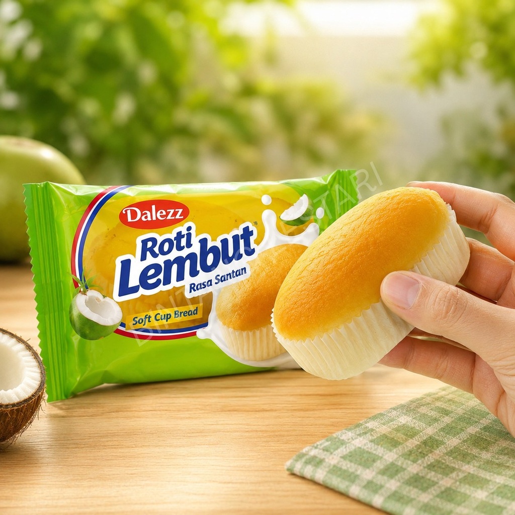 Dalezz Roti Lembut Rasa Santan 18GR