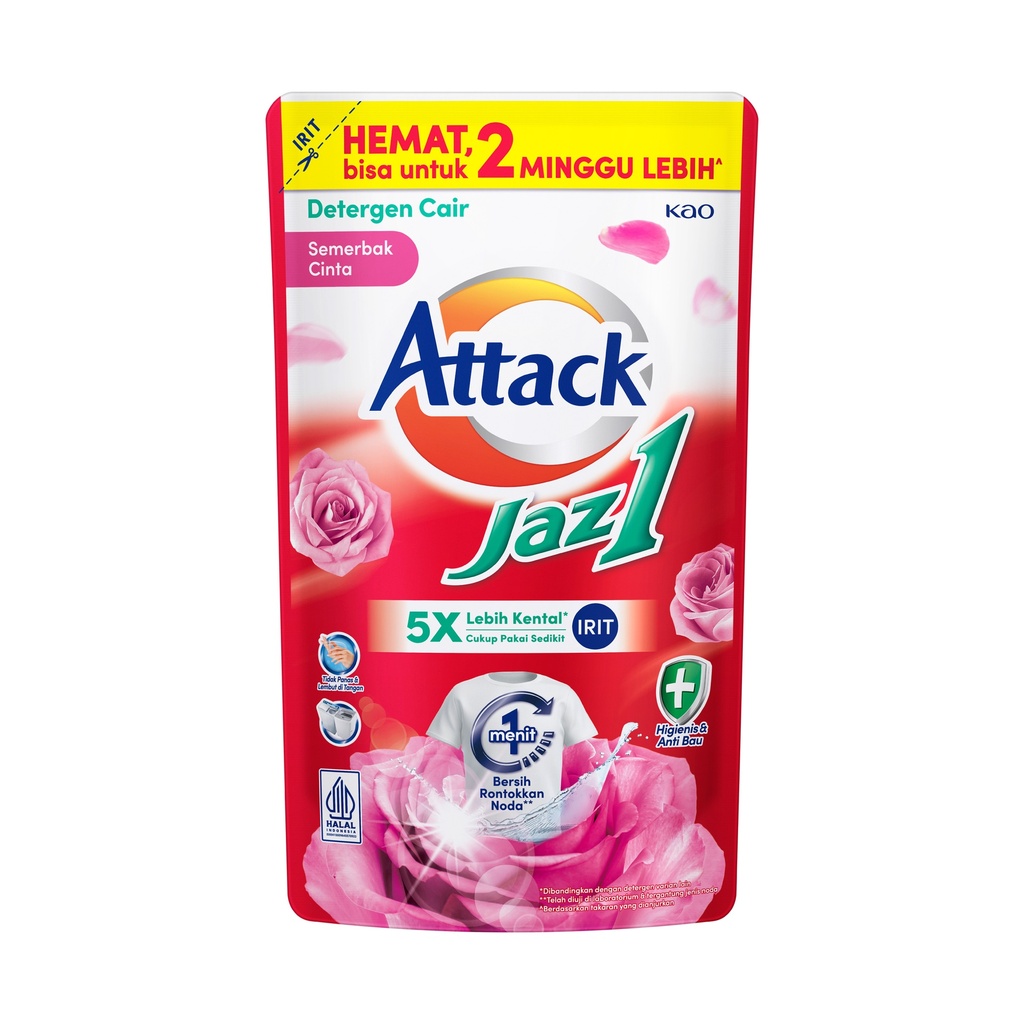 Attack Jaz1 Detergen Liquid Semerbak Cinta Pch 515GR