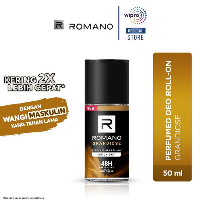 Romano Parfumed Deo Roll-on Grandiose 50ML