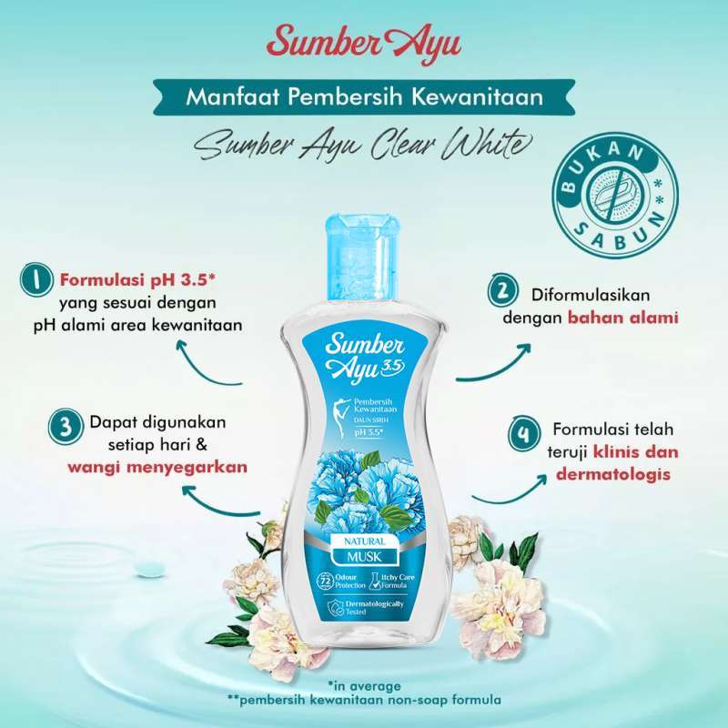 Sumber Ayu Feminine Wash Natural Musk 90ML