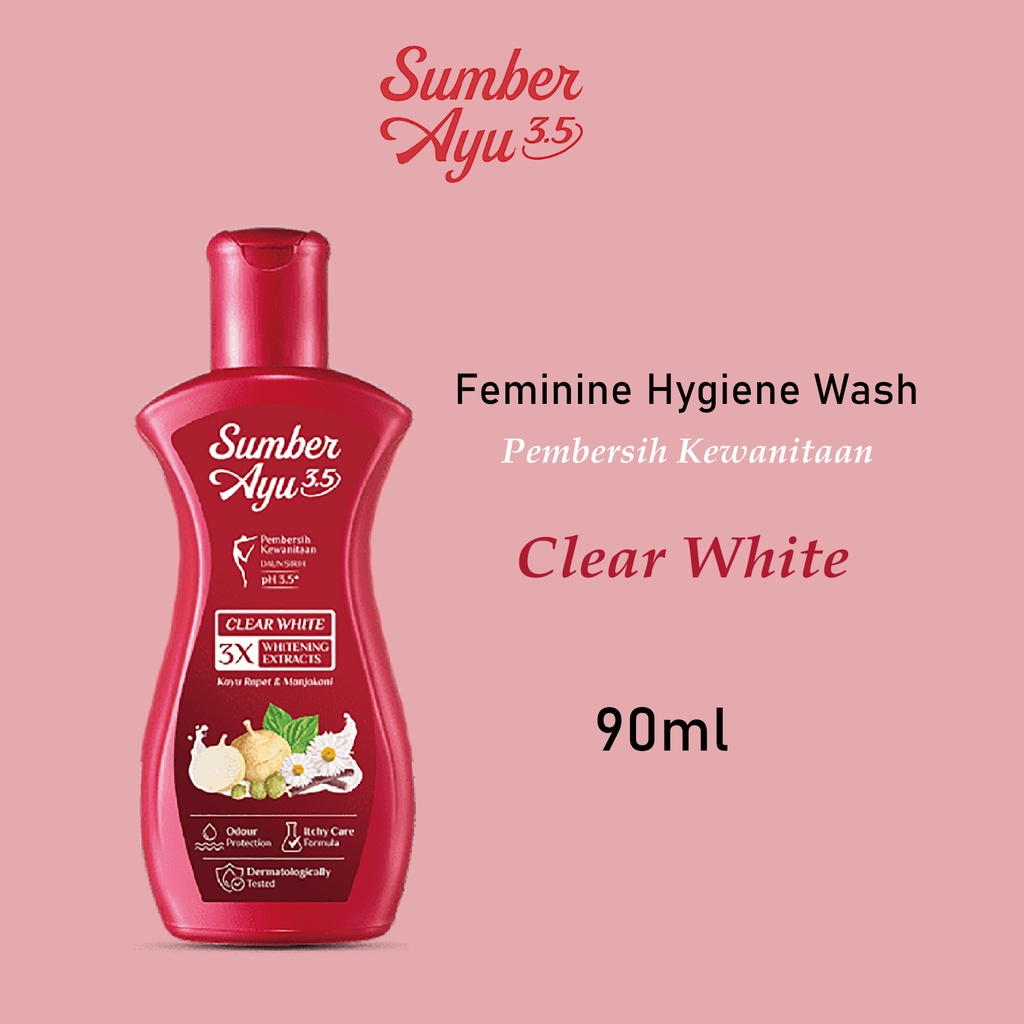 Sumber Ayu Feminine Wash Clear White 90ML