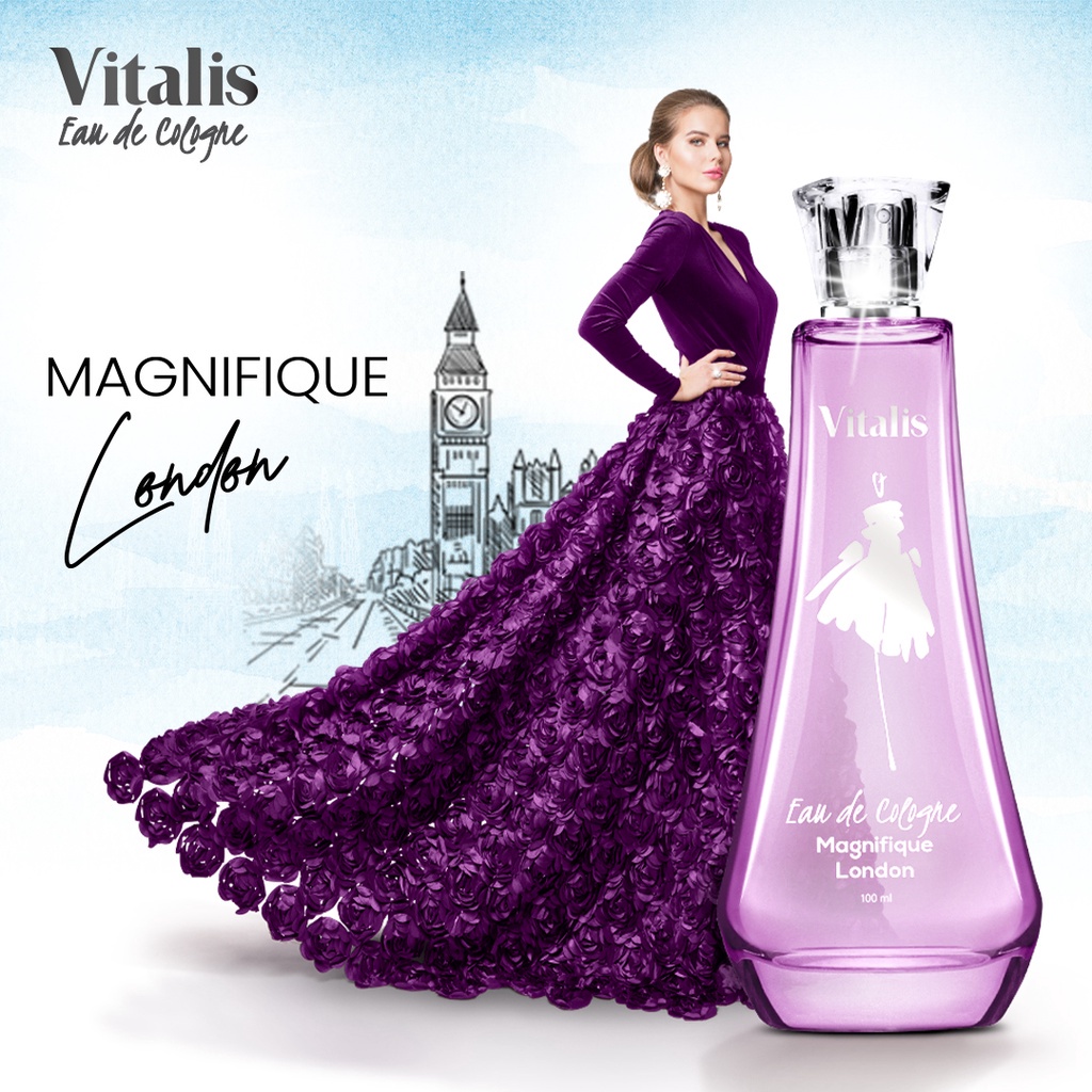 Vitalis Eau De Toilette Parfum Magnifique London 50ML