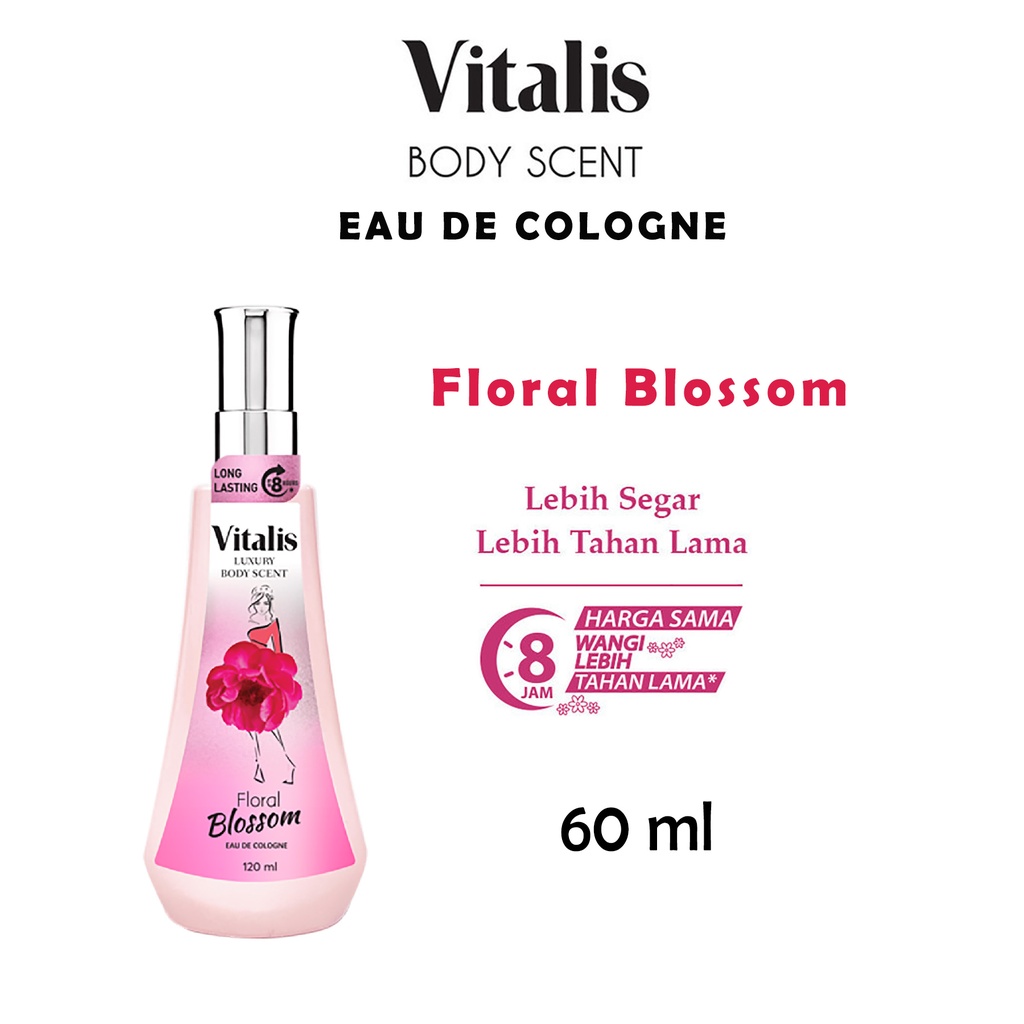 Vitalis Eau De Toilette Parfum Signature Blossom 60ML
