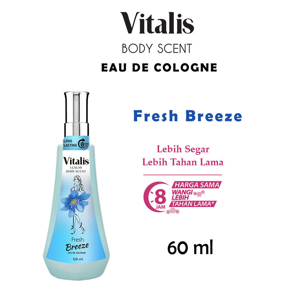 Vitalis Eau De Toilette Parfum Fresh Breeze 60ML