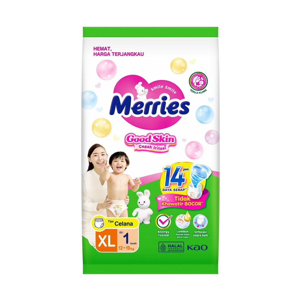 Merries Pants Good Skin XL 1PCS