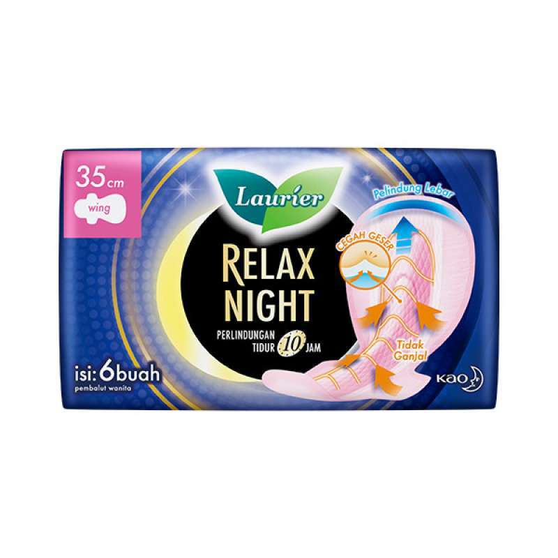 Laurier Relax Night 35cm 6PCS