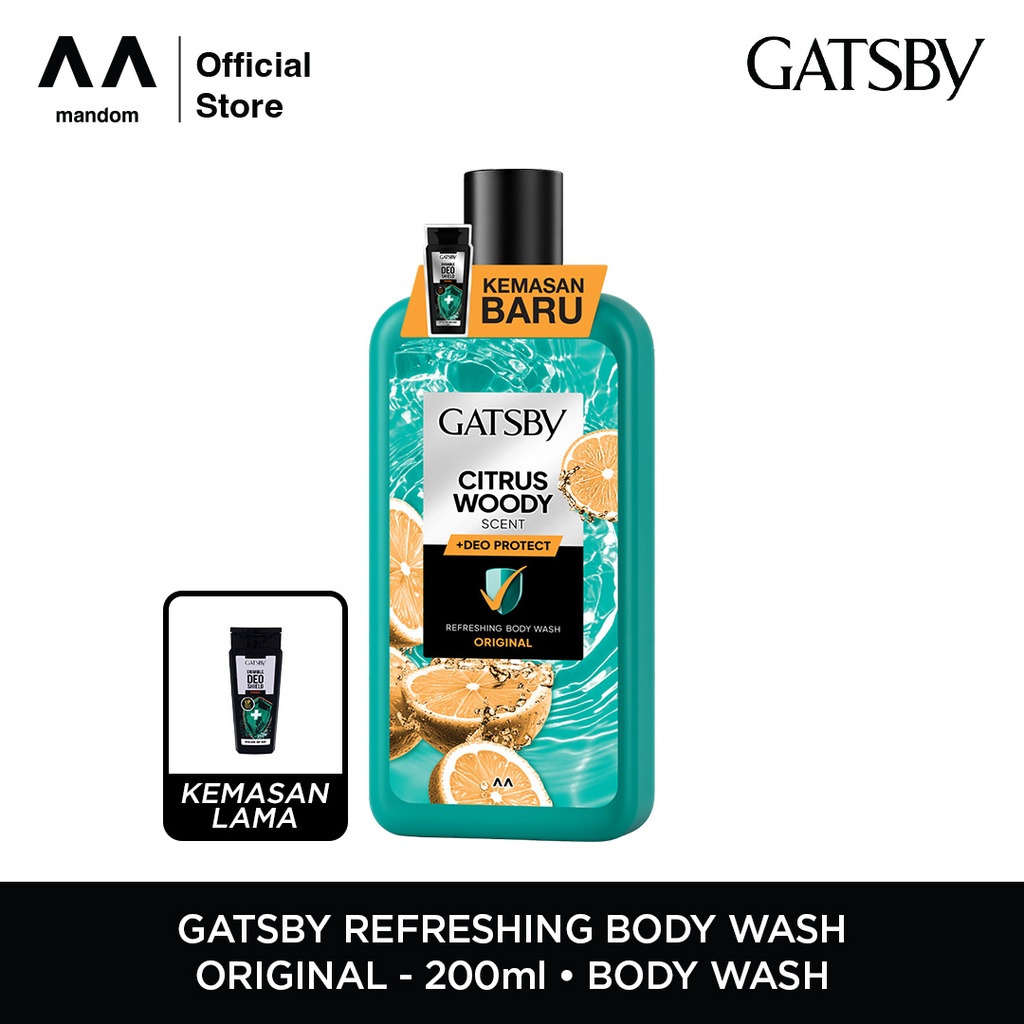 Gatsby Refreshing Body Wash Original 200Ml