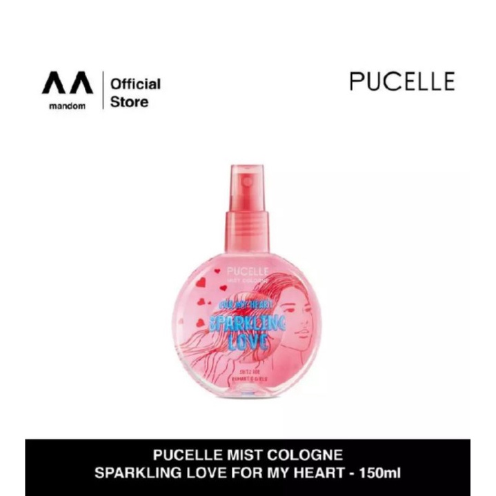 Pucelle Mist Cologne Sparkling Love For My Heart 150Ml