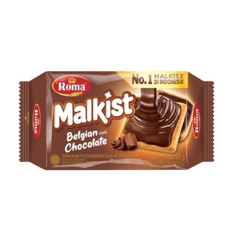 Roma Malkist Belgian Chocolate 90GR