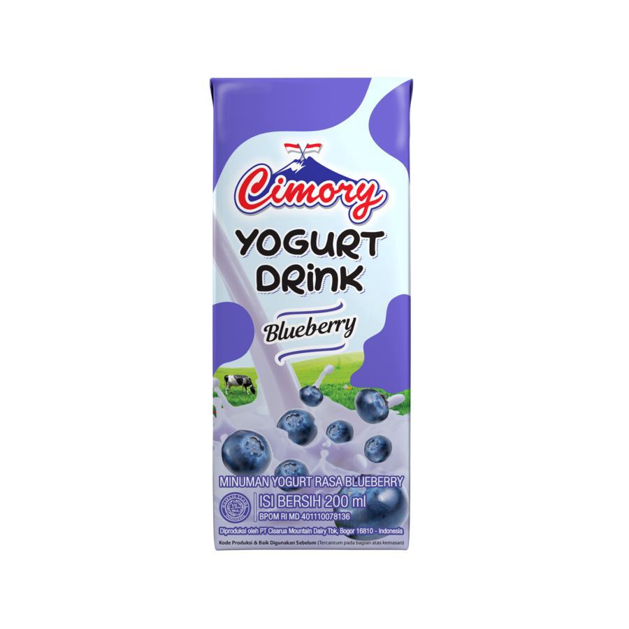 Cimory Yogurt Drink Blueberry 200ML