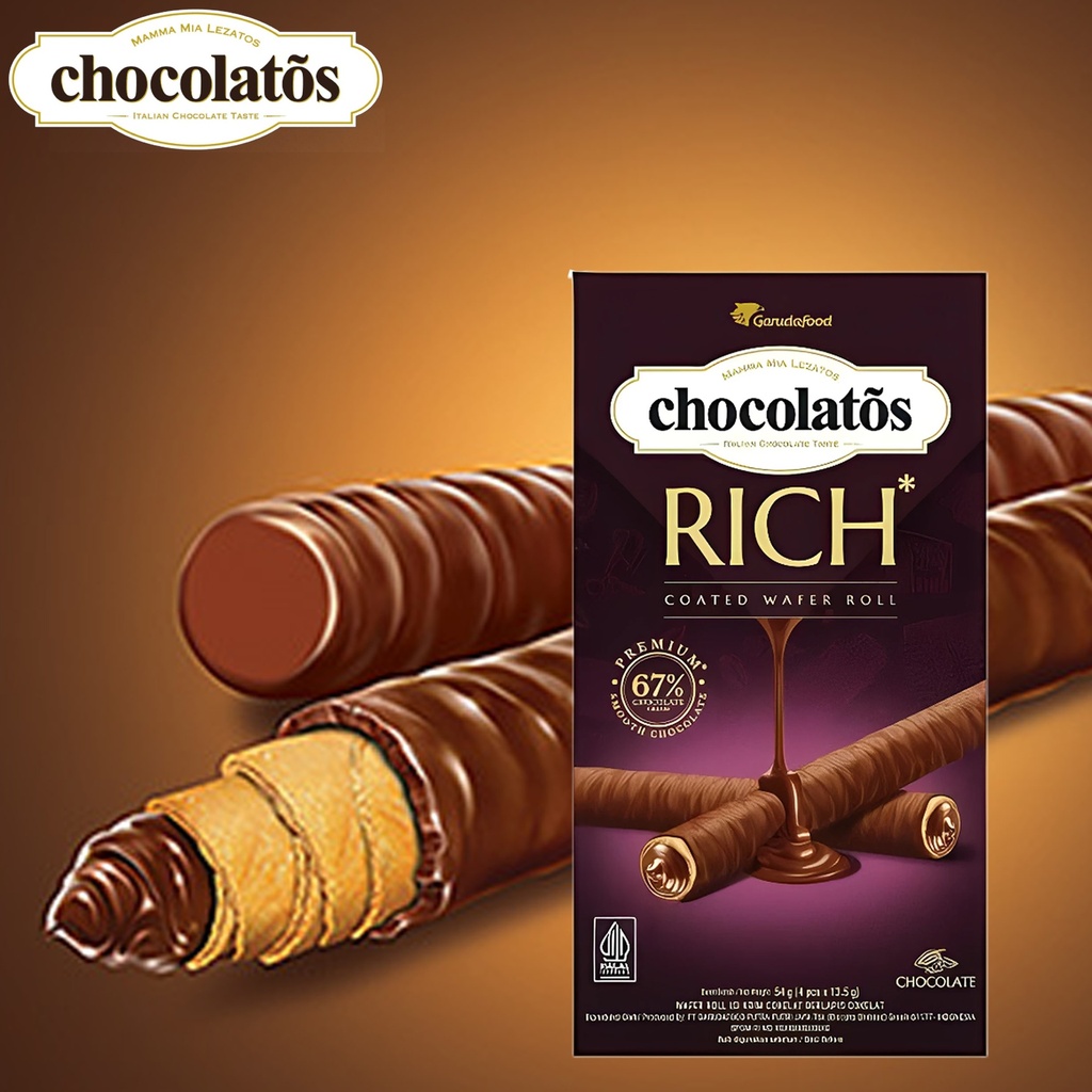Chocolatos RICH Chocolate 54GR