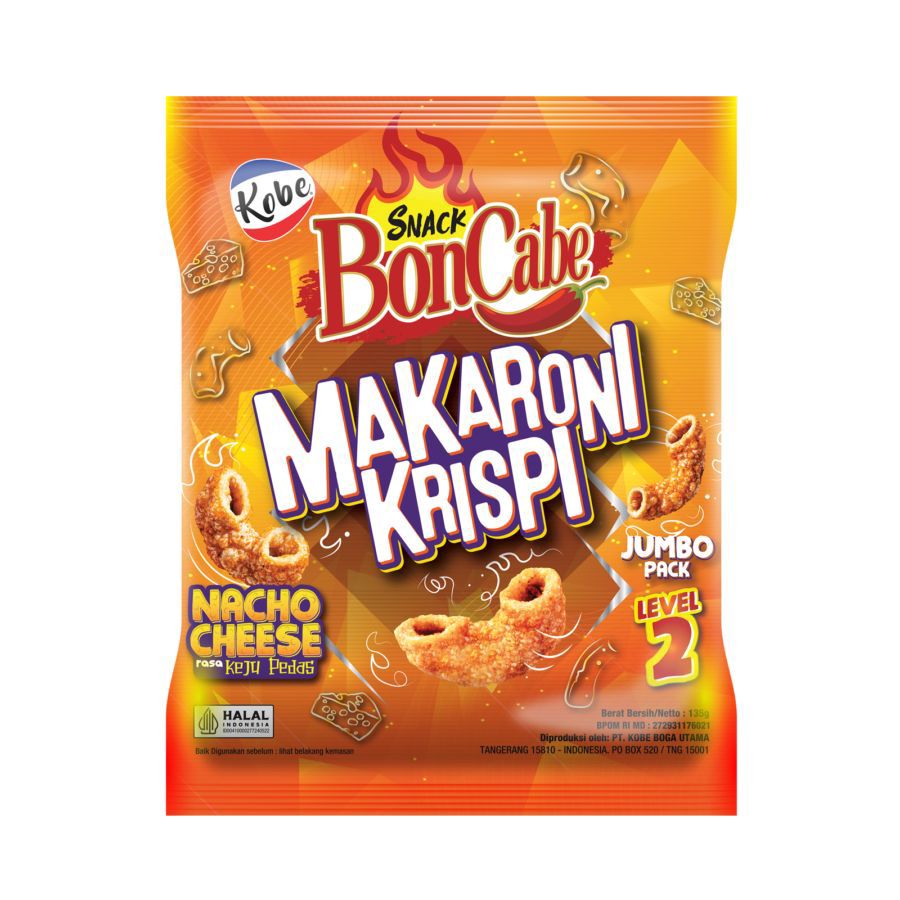 Boncabe Makaroni Krispi Keju level2 27GR