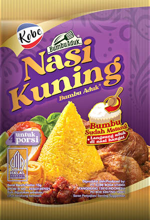 Kobe Bumbu Aduk Nasi Kuning 10X15GR