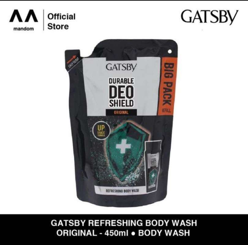 Gatsby Refreshing Body Wash Deo Shield Original Refill 450ML