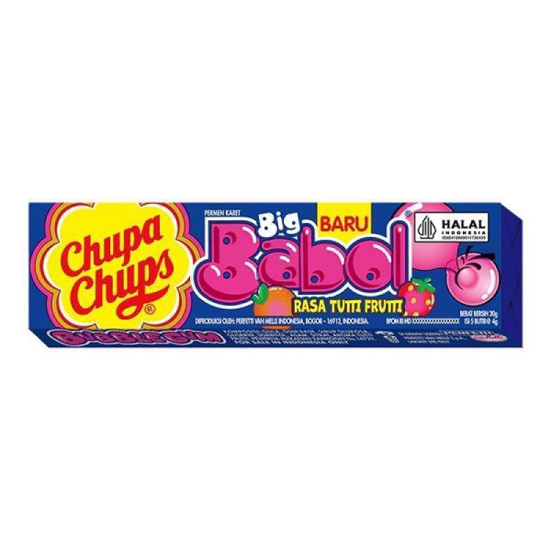 Chupa Chups Big Babol Tutty Frutty 20GR