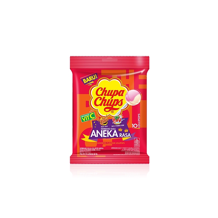Chupa Chups Cola&Stroberi 270GR