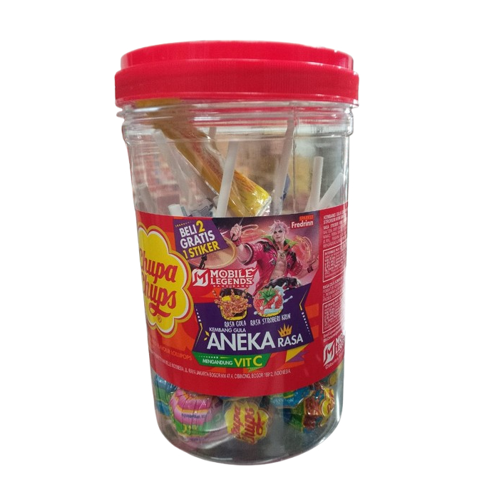 Chupa Chups Cola&Stroberi TPL 270GR