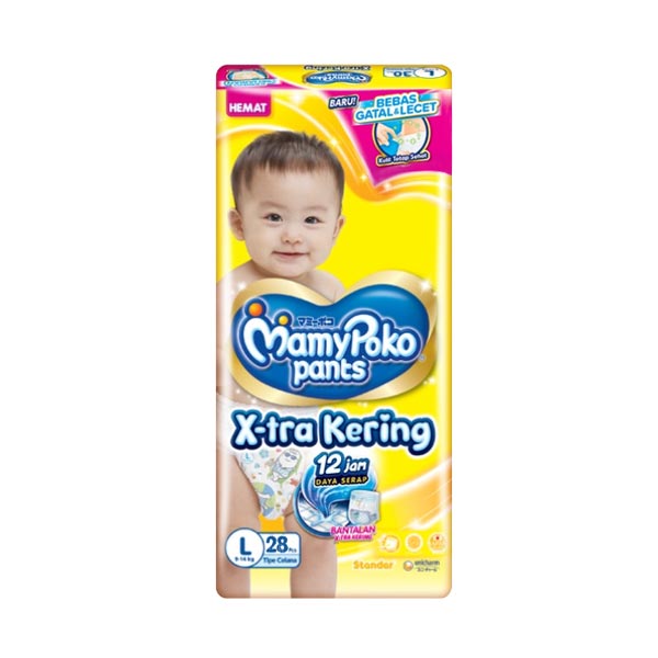 MamyPoko Pants X-tra Kering L28