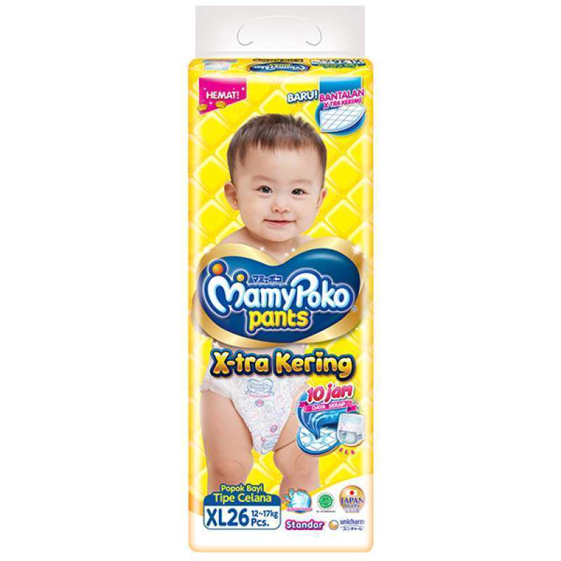 MamyPoko Pants X-tra Kering XL26