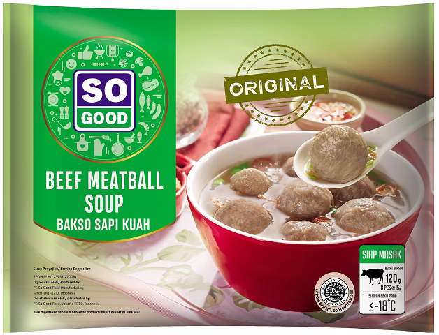 So Good Bakso Daging Kuah 100GR