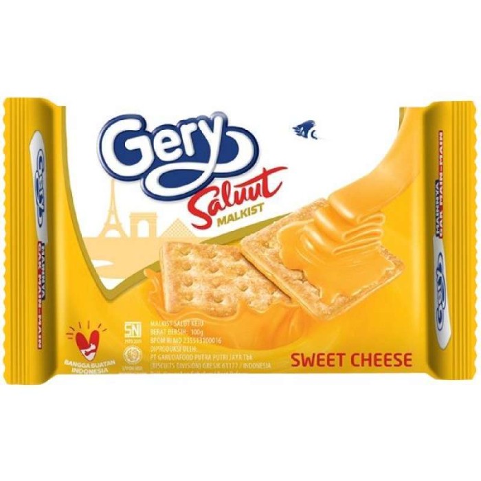 Gerry Malkist Sweet Cheese 100GR